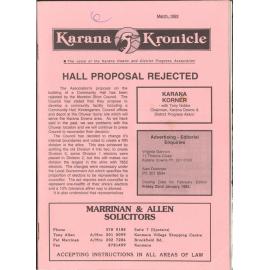 Karana Kronicle, March 1993