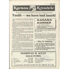 Karana Kronicle, May 1991