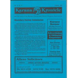 Karana Kronicle, Vol.12 No. 10 October 1997