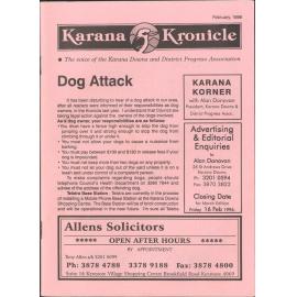 Karana Kronicle, February 1996