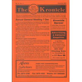 The Kronicle, Vol. 15 No. 11 November 2000