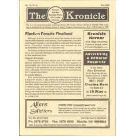 The Kronicle, Vol. 15 No. 5 May 2000