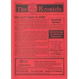 The Kronicle, Vol. 14 No. 9 September 1999