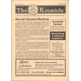 The Kronicle, Vol. 13 No.12 December 1998
