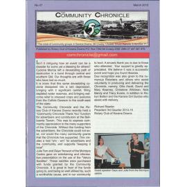 The Community Chronicle, No. 47 March 2015