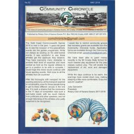 The Community Chronicle No. 82 May 2018