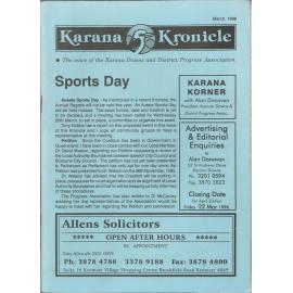 Karana Kronicle, March 1996