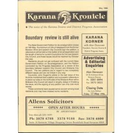 Karana Kronicle, May 1996