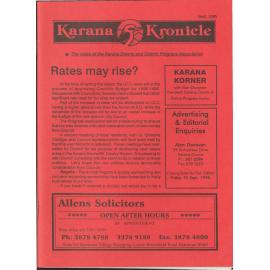 Karana Kronicle, September 1995