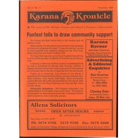 Karana Kronicle, Vol. 11 No.11 November 1996