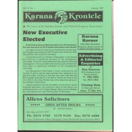 Karana Kronicle, Vol. 12 No. 1 January 1997