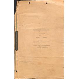 Contract between the Ipswich General Cemetery Trust and the United States Army Forces, 1944