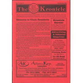 The Kronicle Vol. 17 No. 9 September 2002