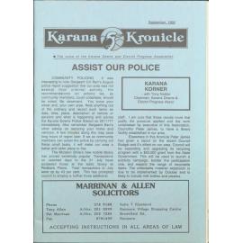 Karana Kronicle September 1992