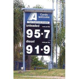 Ampol service station, Warwick Road, Ipswich, May 2004