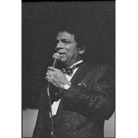 Kamahl performing at the Ipswich Civic Centre, Ipswich, August 1994