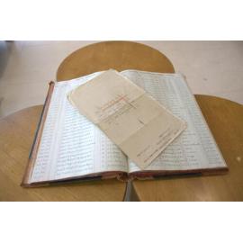 Manson Park Burial Records - Photographs of original books 2026