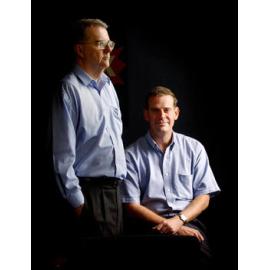 Professor Harvey Whiteford and Dr Michael Hilton have started research about depression in the workplace, Ipswich, 12th January 2005 