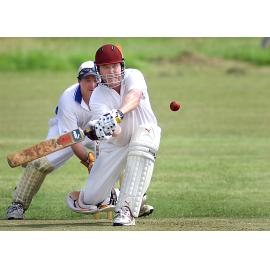Strollers batter and Laidley wicket keeper, Adam Staunton in Cricket match, Ipswich, 23rd January 2005