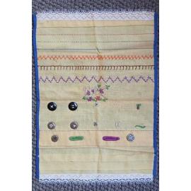 Sampler by Vicki Colless in 1971