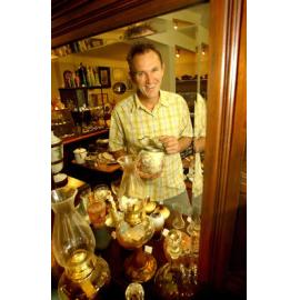 Theo Christensen from Carnegie Antique Store, Ipswich, 13th February 2005
