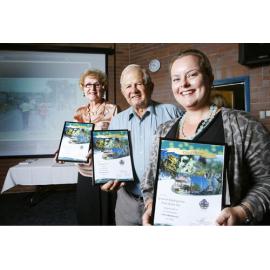 Viva Cribb Bursary recipients, Ipswich Libraries, Ipswich, 10th May 2012