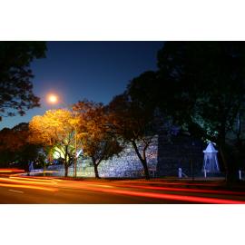 Cunningham's Knoll, at night, Queen Victoria Parade, Ipswich, October 2006