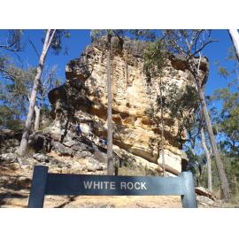 White Rock, White Rock - Spring Mountain Conservation Estate, Redbank Plains, August 2012