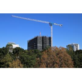 Construction of 1 Nicholas Street, Ipswich, July 2020