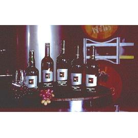 Display of Warrego Wines bottles, Marburg, Ipswich, c.2004