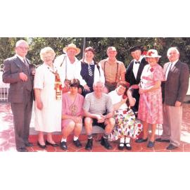 Ipswich Seniors' Concert Group, "Dear Old School Days" 01, outside Ipswich Civic Centre