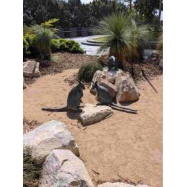 Cultural Garden, by Kim Ah Sam and Kyra Mancktelow, Tulmur Place, Ipswich, installed 2020