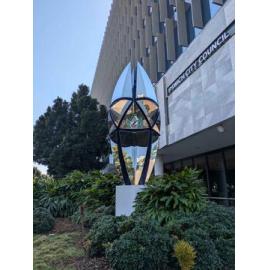 Standing, by Lincoln Austin, Tulmur Place, Ipswich, installed 2020