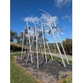 1100 Degrees, by Paul Johnson and Gail Mason, North Ipswich, installed 2009