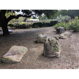 Intitled, by Mardi Kearney, Julie Pitts, Lee Merrell, Terry Hardman, and Eddie Parker, Queens Park, Ipswich, installed 1994
