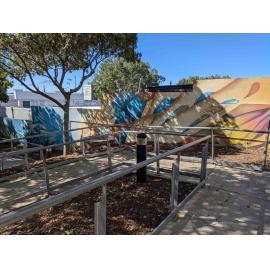 Finding Light in the Darkness, by STYNA, Studio 188, Brisbane Street, Ipswich, installed 2020