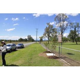 Stone Quarry Cemetery front fence, Jeebropilly, 2010