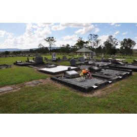 Lutheran section, Stone Quarry Cemetery, Jeebropilly, Ipswich, 2010