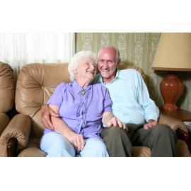 Clare and Stan Patch celebrated their 60th wedding anniversary on the 30th of December, Ipswich, 5th January 2011
