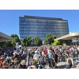 Trombone World Record, SPARK festival, Tulmur Place, July 2026