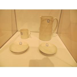 Jug, mug and saucers: Blackstone Congregational Sunday School, c.1910