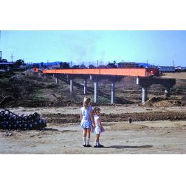 David Trumpy Bridge under construction, early 1960s