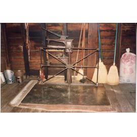 Weighing machines and dippers at Risson's Produce
