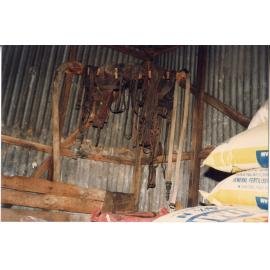 Weighing machines and dippers at Risson's Produce