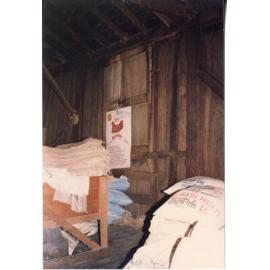 Hand hewn timber boards and stock at Risson's Produce