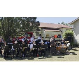 Ipswich City Big Band performing 'Straighten Up and Fly Right' at the Marburg Meander, event held as part of Galvanized: A Festival of Heritage, Marburg, Ipswich, September 2026