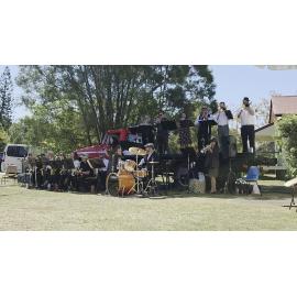 Ipswich City Big Band performing 'It Don't Mean a Thing' at the Marburg Meander, event held as part of Galvanized: A Festival of Heritage, Marburg, Ipswich, September 2026