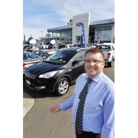 Bremer Ford's new general sales manager Tony Murray, Ipswich, 15th May 2013