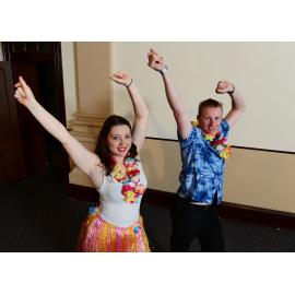 Ipswich Musical Theatre Company presents Secrets Every Smart Traveller Should Know with Actors Miriam Slattery and Simon Drew, Ipswich, 6th May 2013