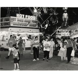 Sideshow Alley at Ipswich Show in 1994